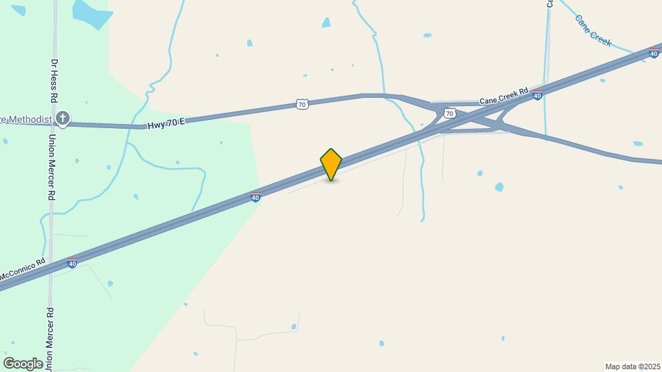 625 Cane Creek Rd Map and Location Details