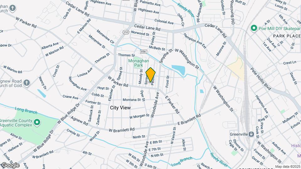 22 Pelzer St Mapa y Detalles de la Ubicación