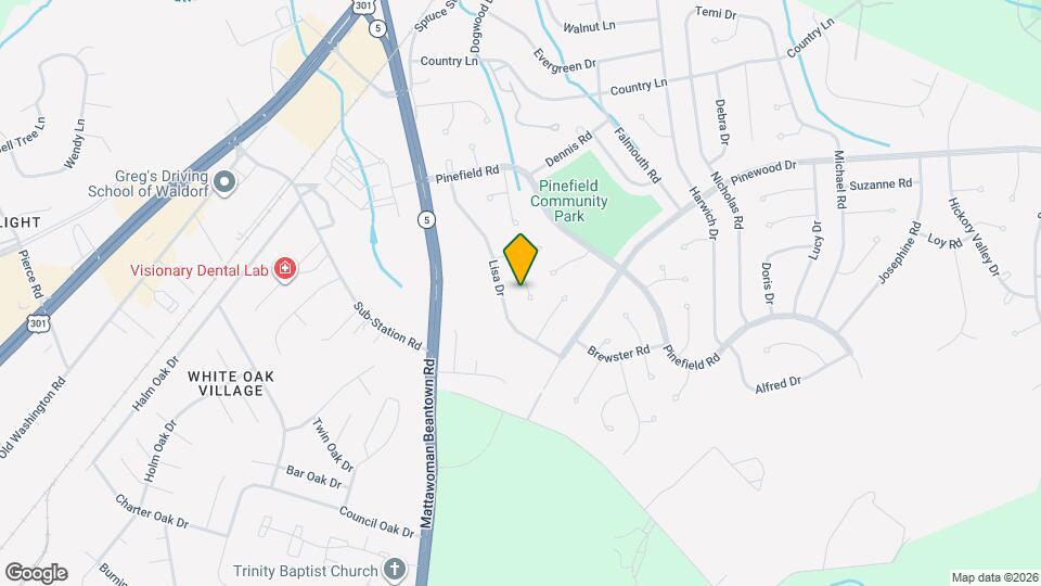 3506 Lisa Ln Map and Location Details