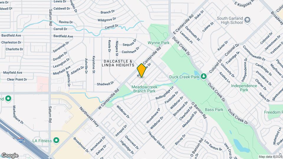405 Valley Park Dr Map and Location Details