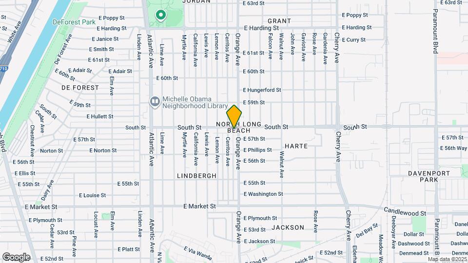 1170 E South St Map and Location Details