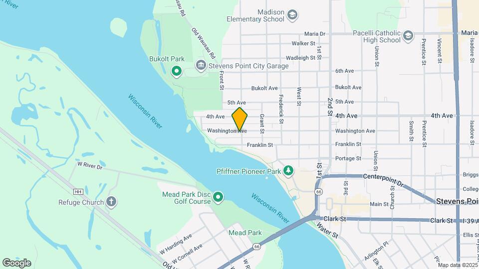 333 Washington Ave, Unit Lower Map and Location Details