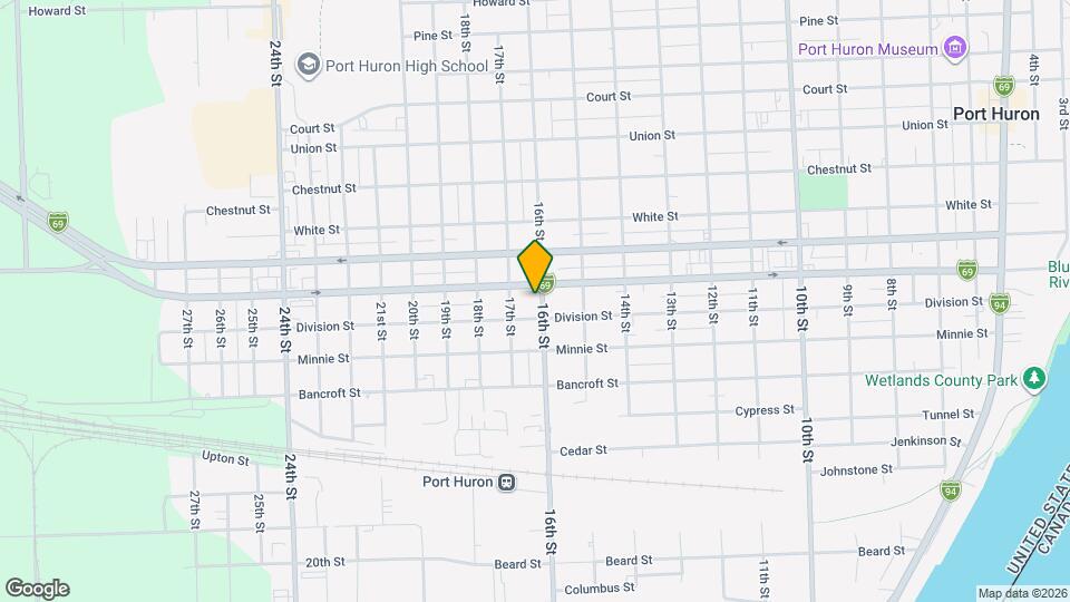 1715 16th St Mapa y Detalles de la Ubicación