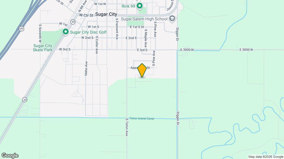 343 Poppy St Map and Location Details