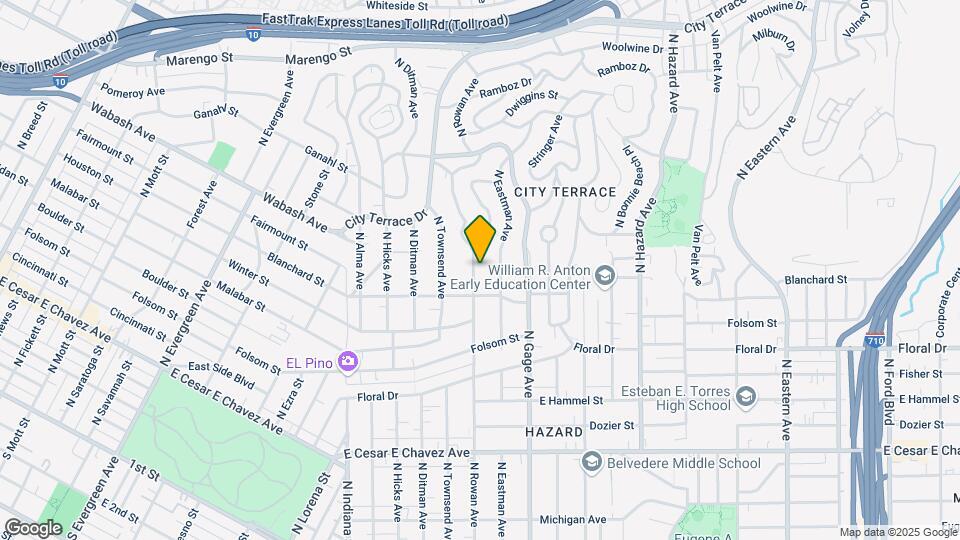 934-936 N Rowan Ave Map and Location Details