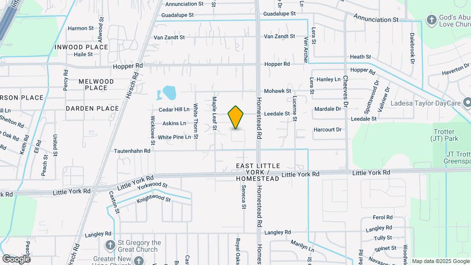 5822 Northern Oak St Mapa y Detalles de la Ubicación
