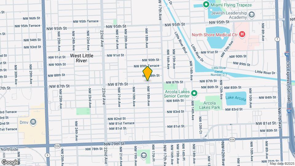 1801 NW 87th St Map and Location Details