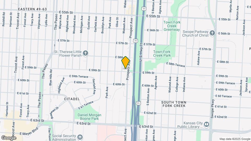2510 E 59th St Map and Location Details