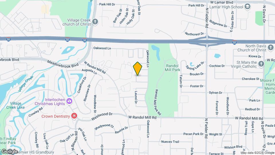 2012 Garden Oaks Dr Map and Location Details
