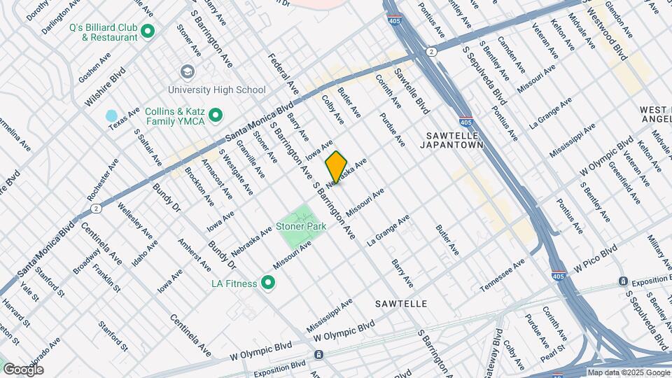 1801-1813 Barry Ave Mapa y Detalles de la Ubicación