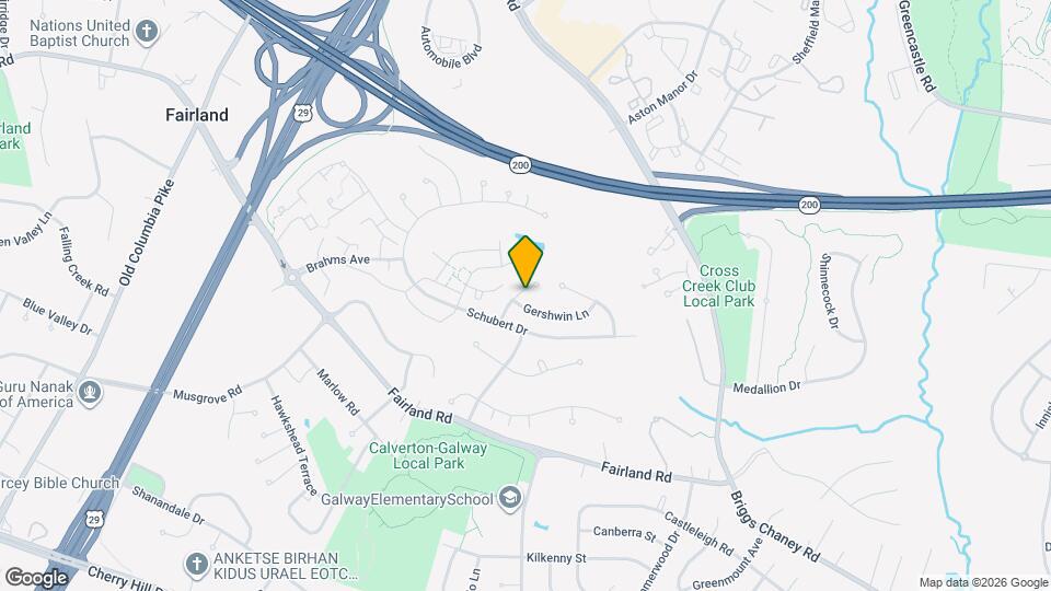 13025 Gershwin Way Map and Location Details