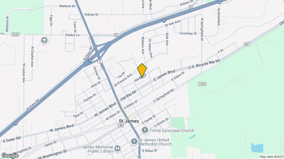 325 Winter Dr Map and Location Details