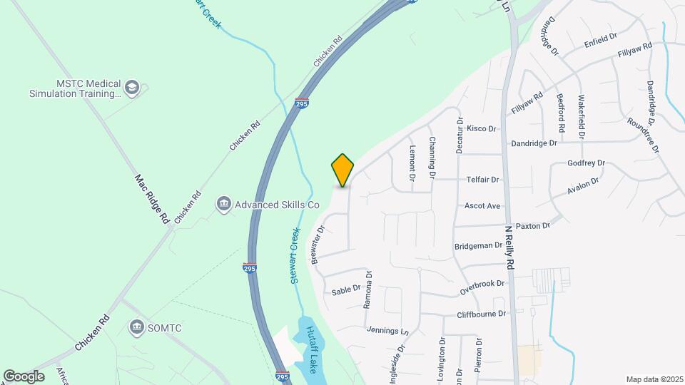 7614 Decatur Dr Map and Location Details