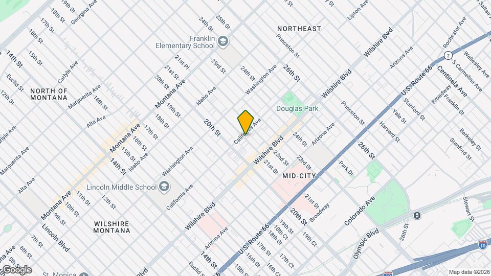 1109 21st St Map and Location Details