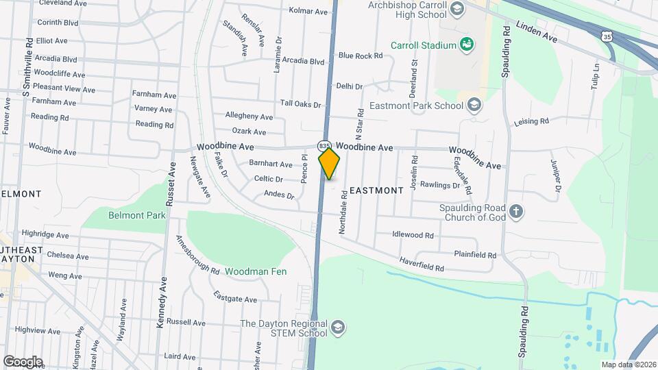 Claypool Apartments Map and Location Details