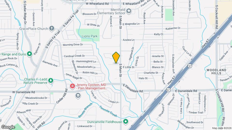 122 Country Bend Map and Location Details