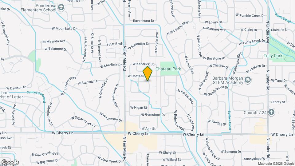 2165 N Bing Ave Map and Location Details