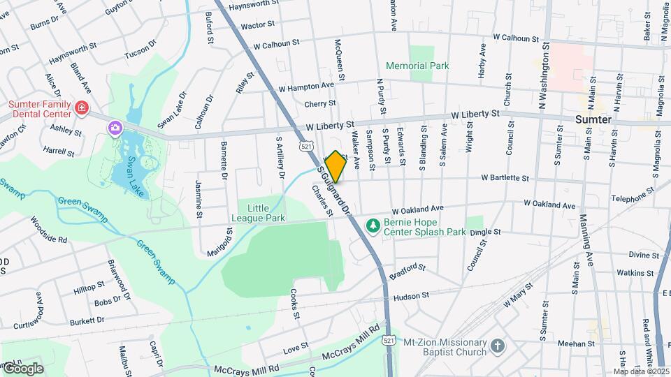 219 S Guignard Dr Mapa y Detalles de la Ubicación