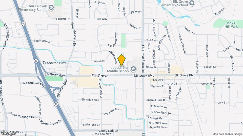 9550 Colton Ave Mapa y Detalles de la Ubicación
