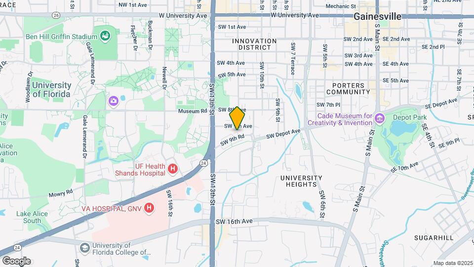 1142 SW 9th Rd Map and Location Details