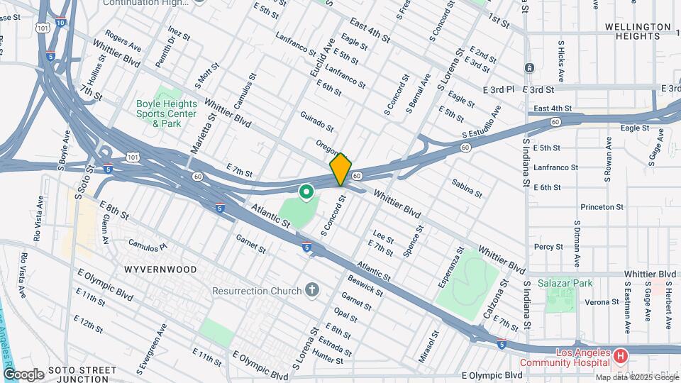 915 S Concord St Map and Location Details