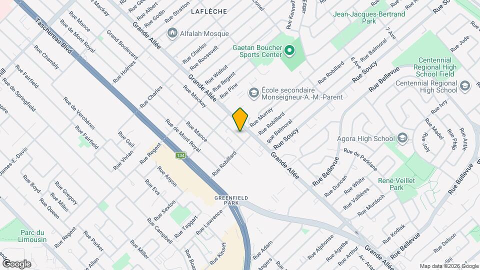 3961 Mackay Rue Map and Location Details