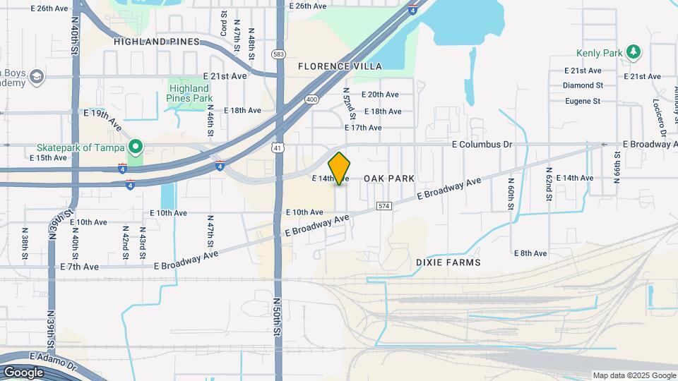 2315 N Whittier St Map and Location Details