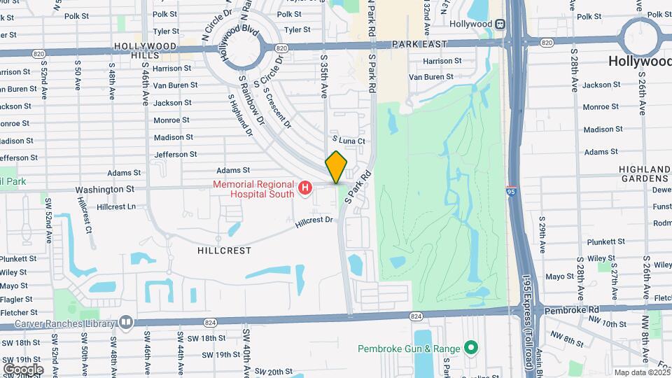 4200 Hillcrest Dr Map and Location Details