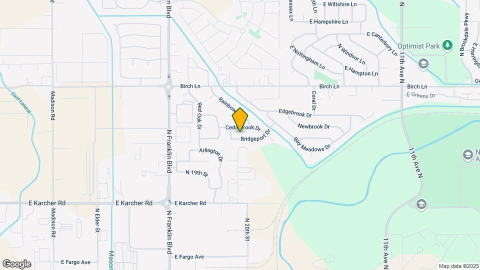 7702 Bridgeport Dr Map and Location Details