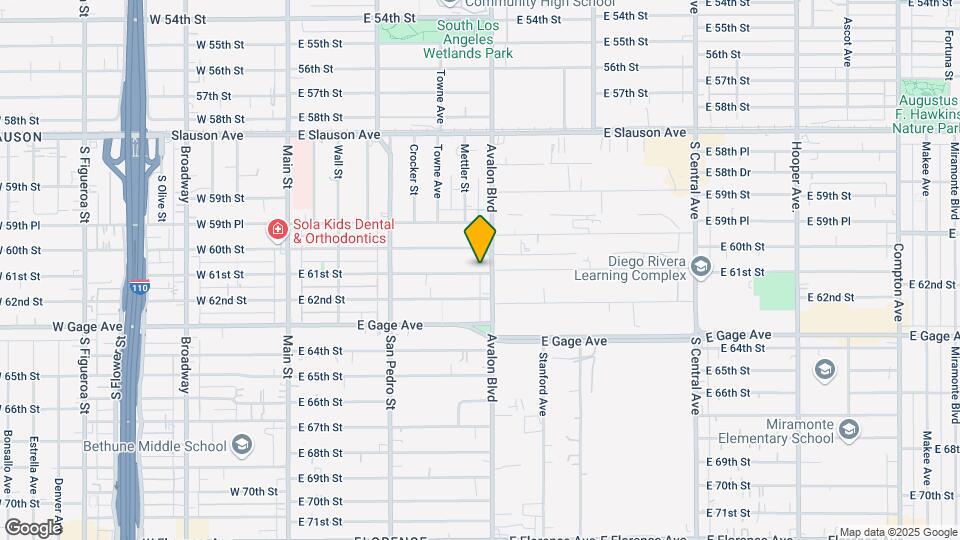 519 E 61st St Map and Location Details