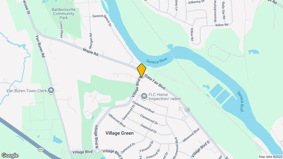 327 Village Blvd N Map and Location Details