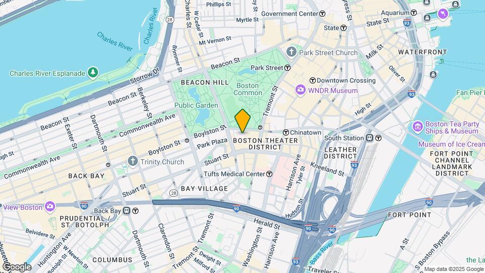 2 Boylston Pl Map and Location Details