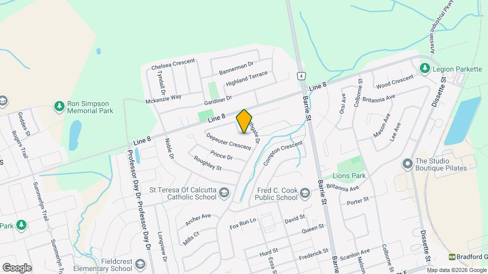 89 Depeuter Crescent Map and Location Details