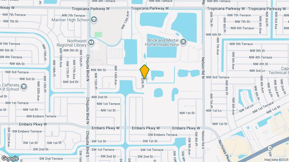 305 NW 12th Pl Map and Location Details