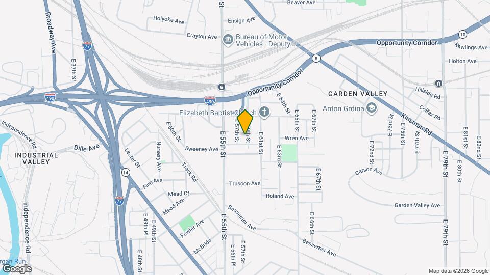 2986 E 59th St Map and Location Details