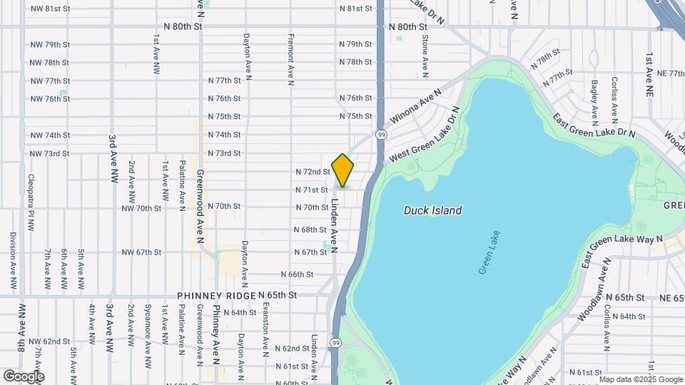 907 N 71st St Map and Location Details