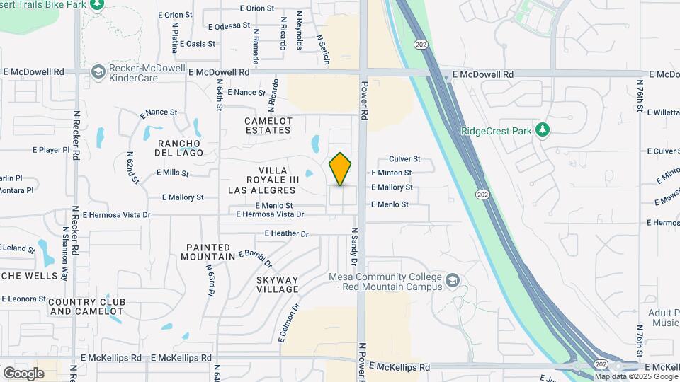 6730 E Hermosa Vista Dr Map and Location Details