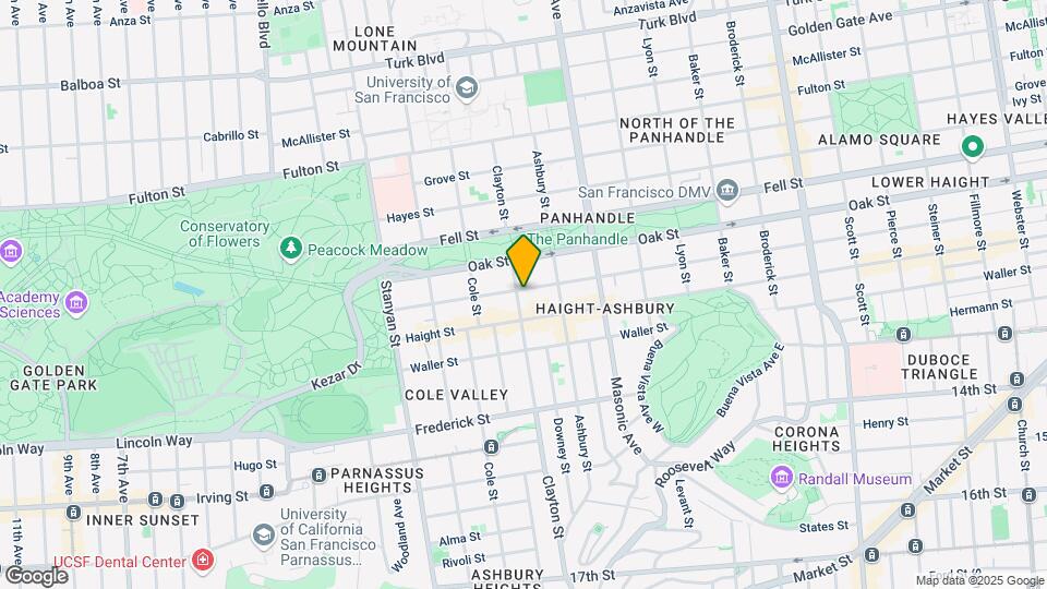 502 Clayton St Map and Location Details