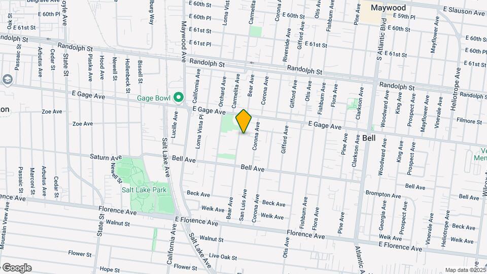 6522 Bear Ave Mapa y Detalles de la Ubicación