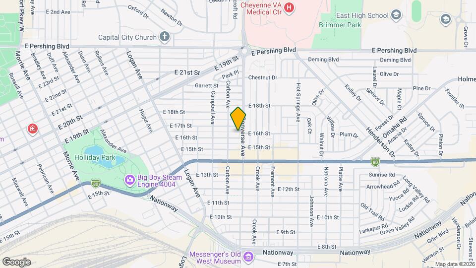 2218 E 16th St Map and Location Details