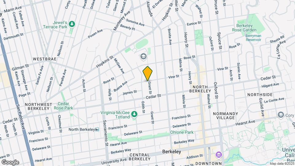 1504 Grant St Map and Location Details