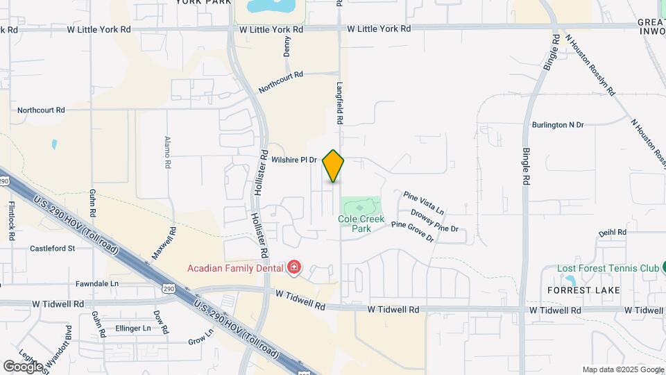 6430 Wilshire Fern Map and Location Details