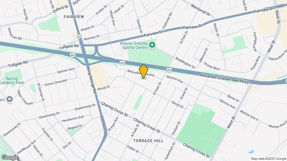 22 Debby Crescent Map and Location Details