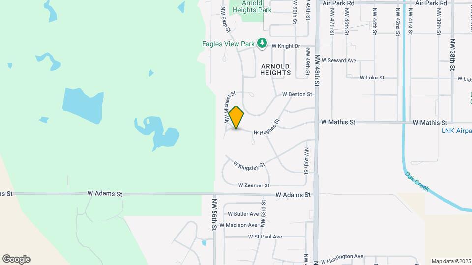 5433 W Hughes St Map and Location Details