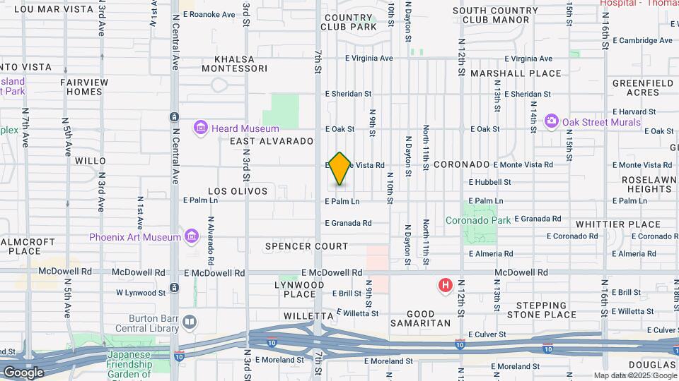 2015 North 8th St Map and Location Details