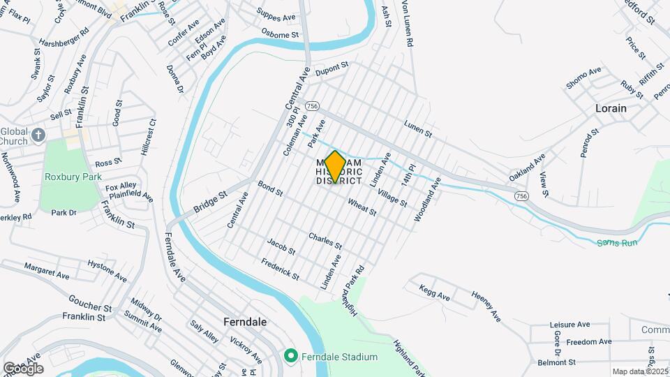 624-626 Cypress Ave Mapa y Detalles de la Ubicación