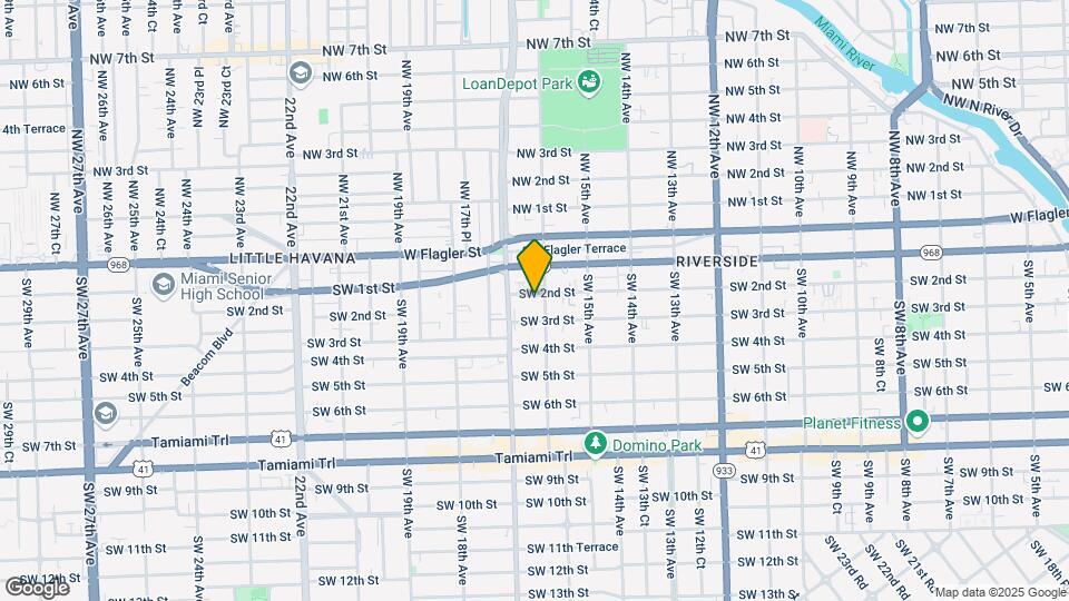 1620 SW 2nd St Map and Location Details