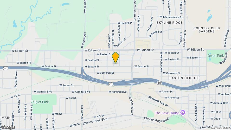 2715 W Easton St Map and Location Details