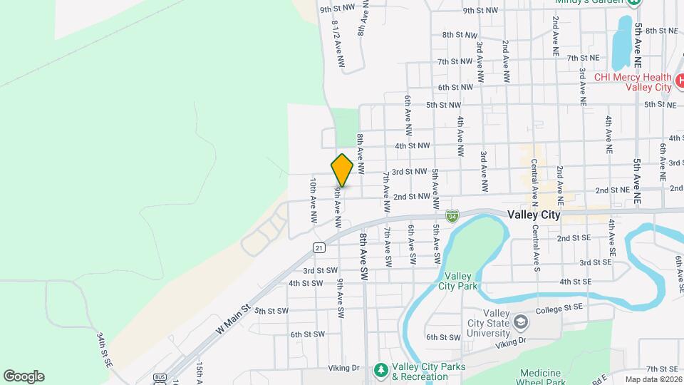 220 9th Ave NW Map and Location Details