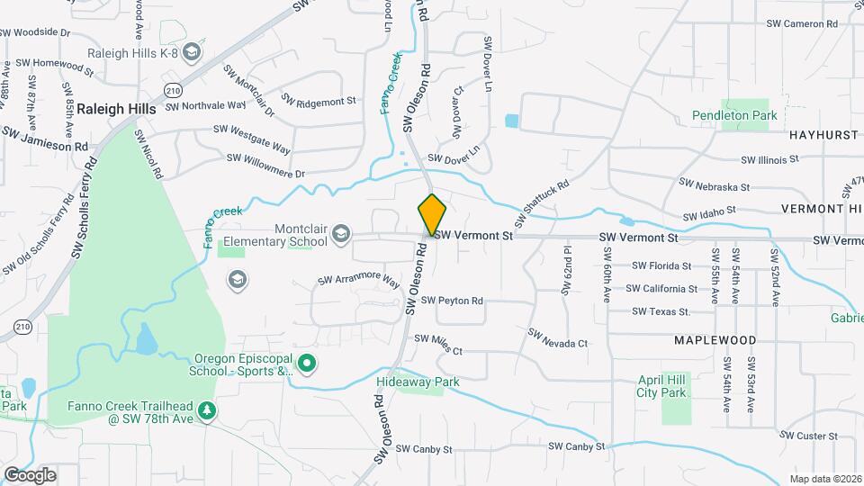 6055 SW 68th Ct Map and Location Details